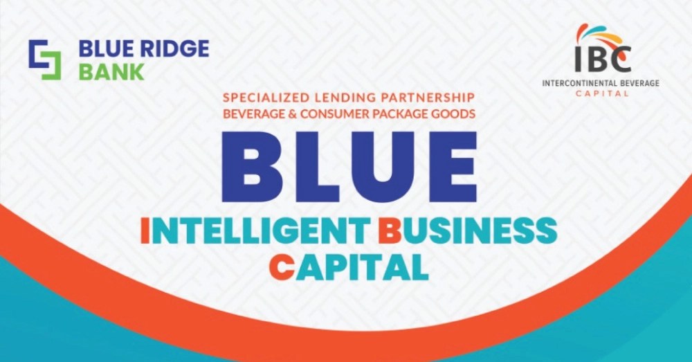 Blue Ridge Bank Taps IBC To Offer Growth Capital to Beverage and CPG