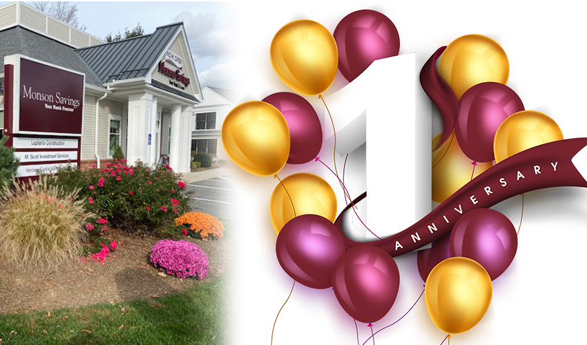Monson Savings Bank Invites Community to East Longmeadow Branch 1st