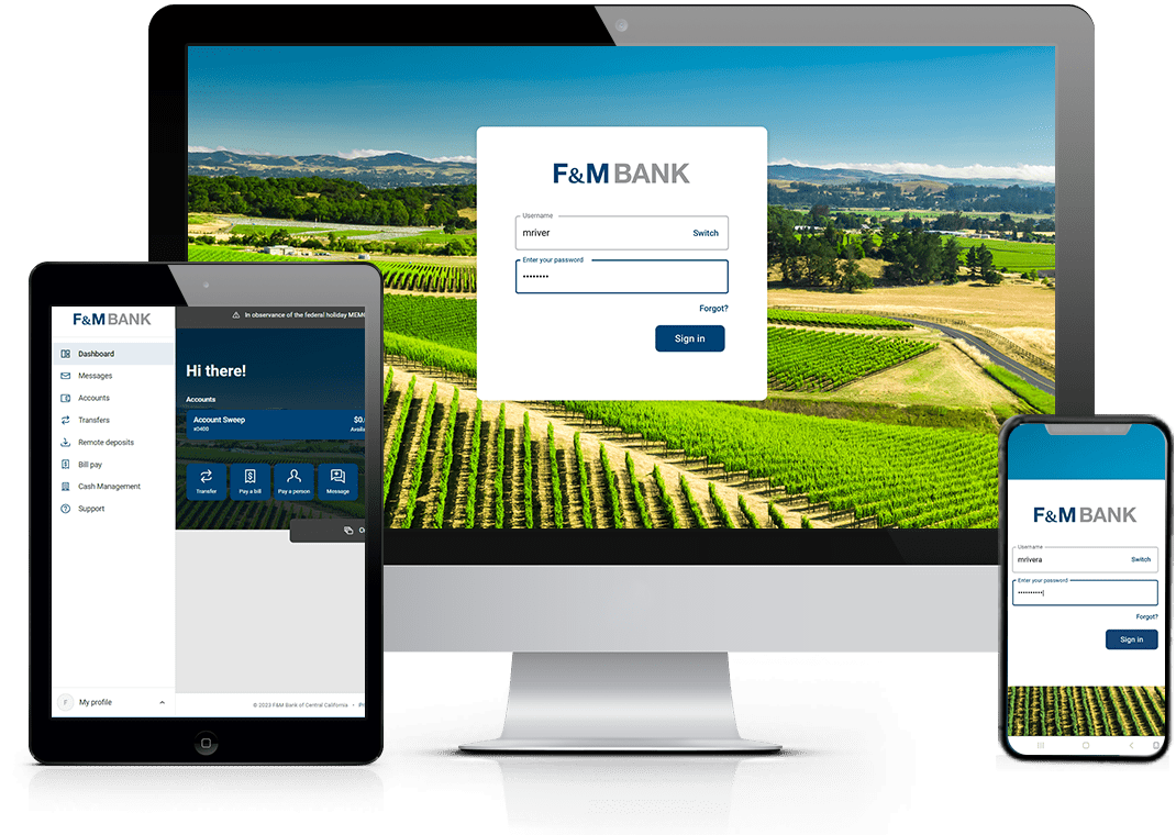 F&M Bank Where Banking Is Easy!