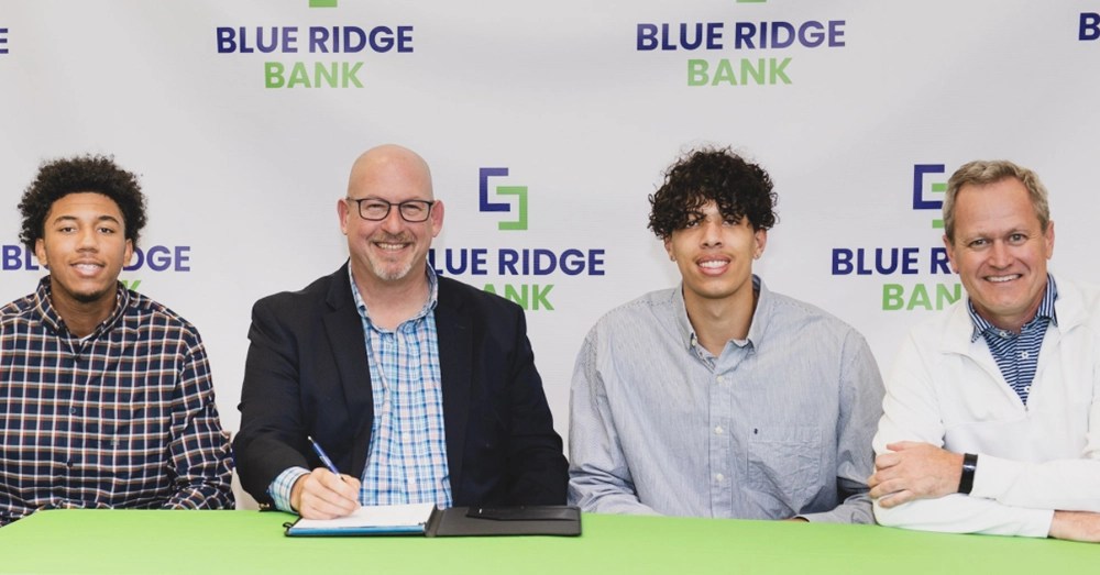 Blue Ridge Bank Partners with UVA Basketball Athletes Beekman and