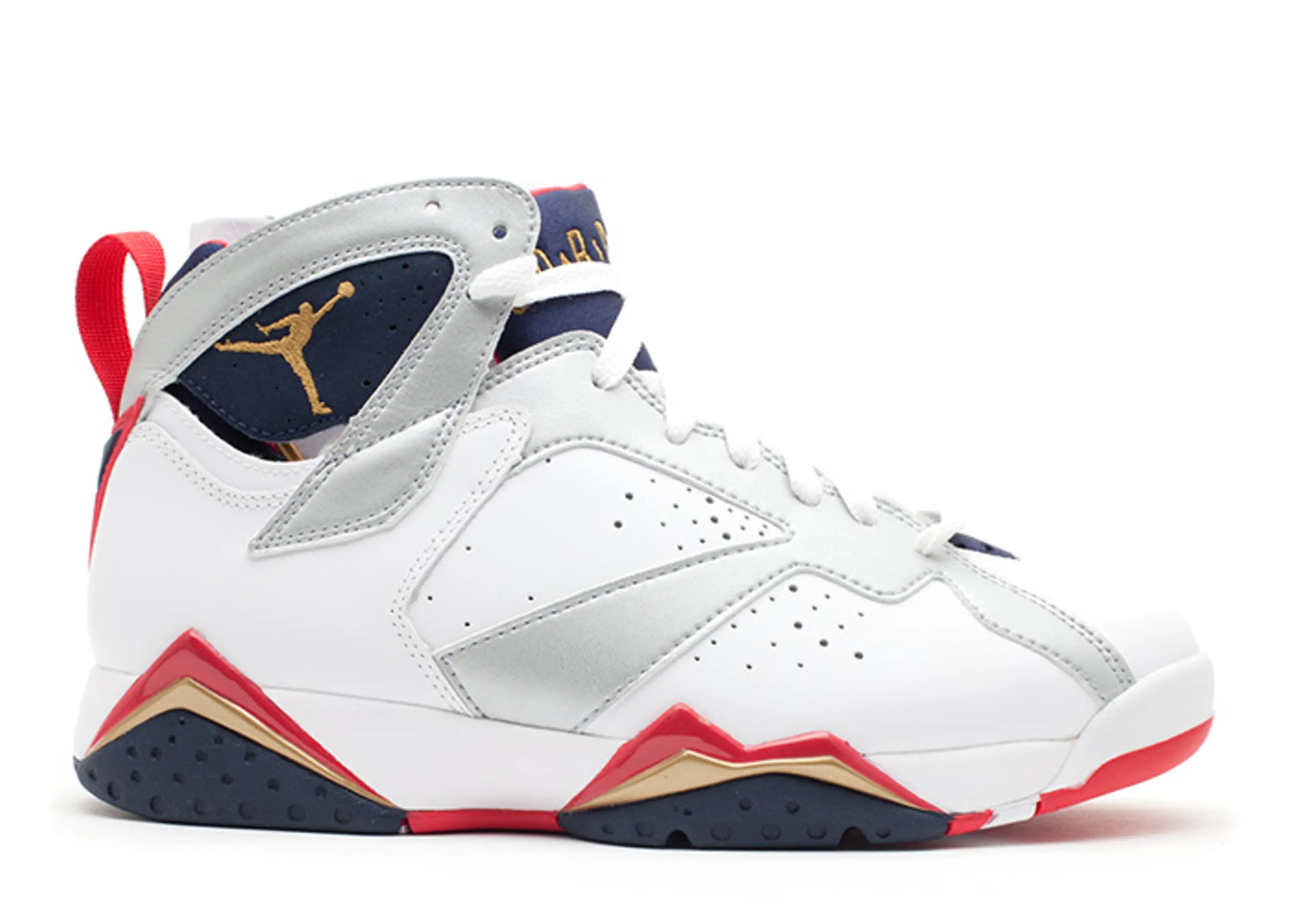 Air Jordan 7 Retro 'Olympic' 2012 Air Jordan 304775 135 white/metallic gold/obsidian/red