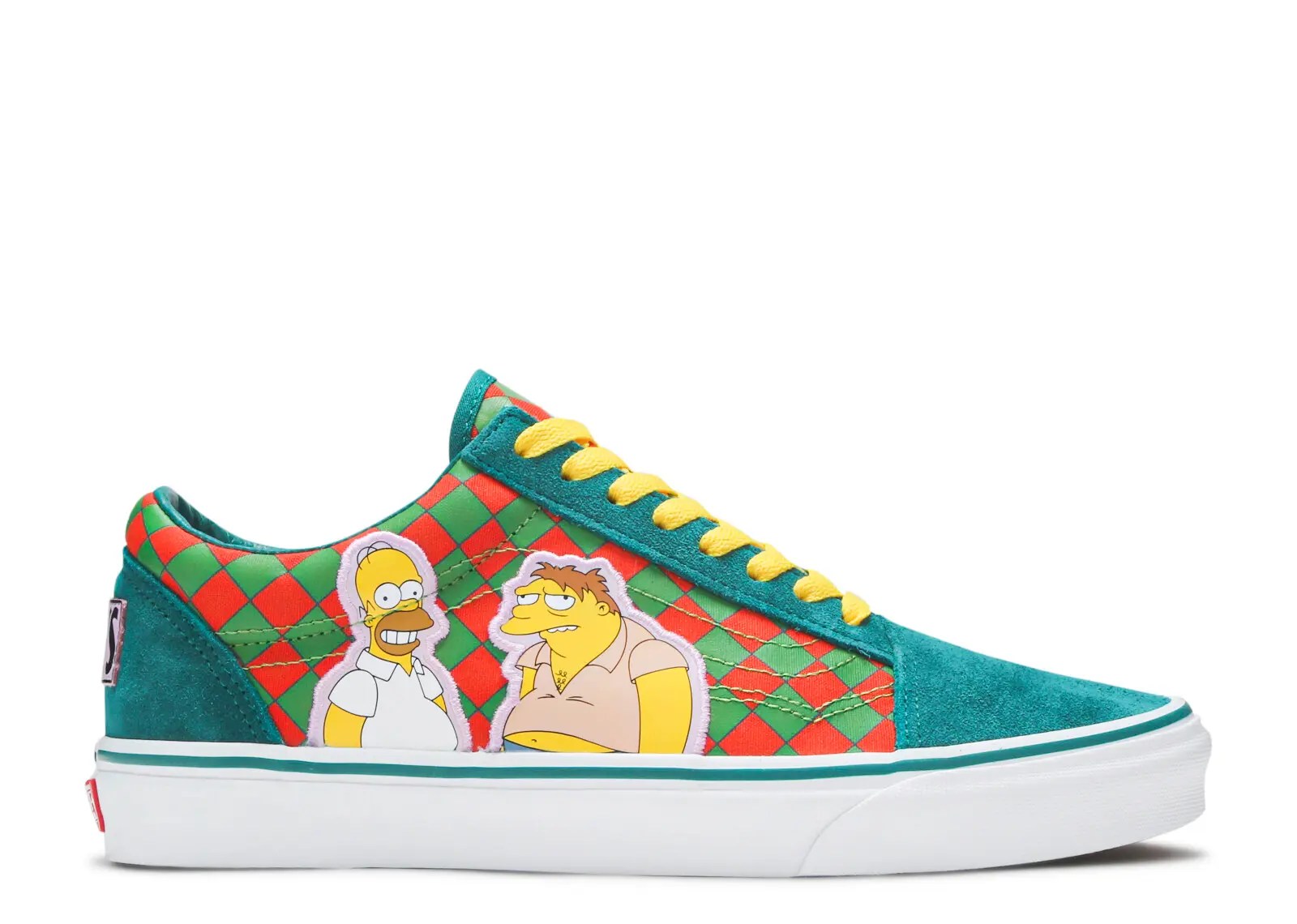 The Simpsons X Old Skool 'Moe's Tavern' Vans VN0A4BV521L green