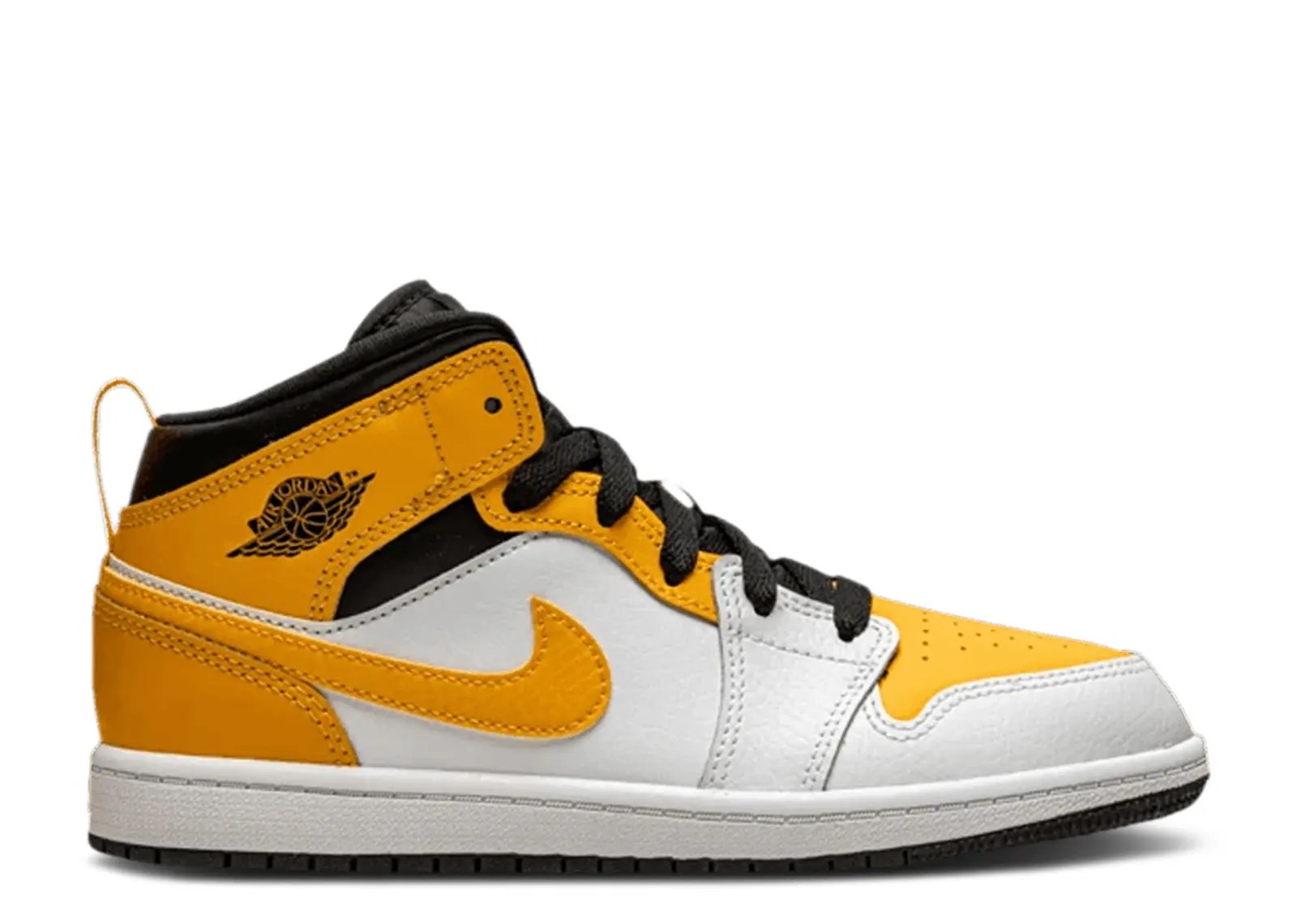 Air Jordan 1 Mid PS 'University Gold' Air Jordan 640734 170 white