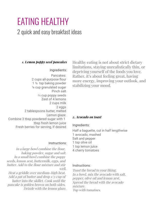 Delicate Lifestyle Magazine Design & Template Flipsnack