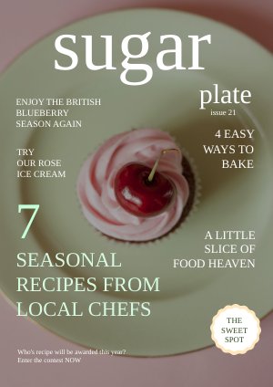 Food Magazine Layout Inspiration