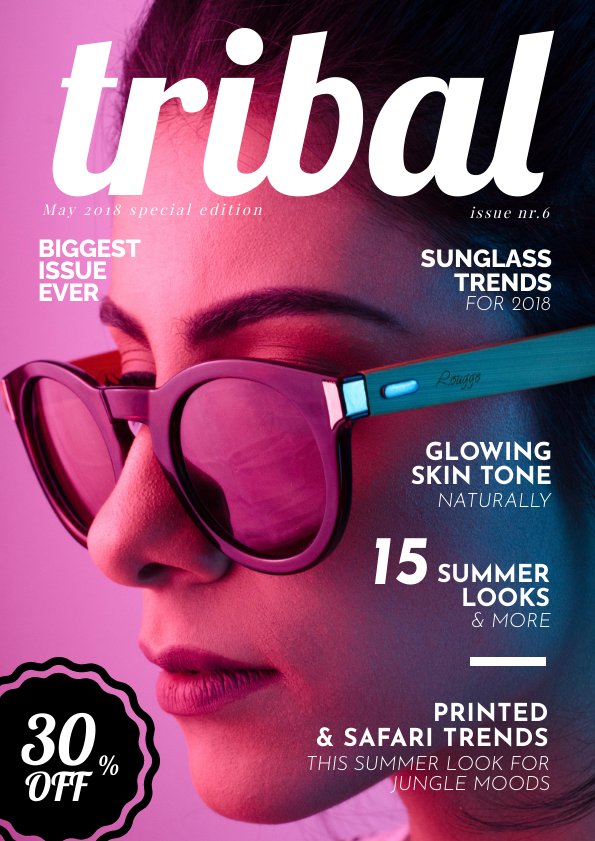 Plantilla y Diseño Fabulosos Para Revista de Moda Flipsnack