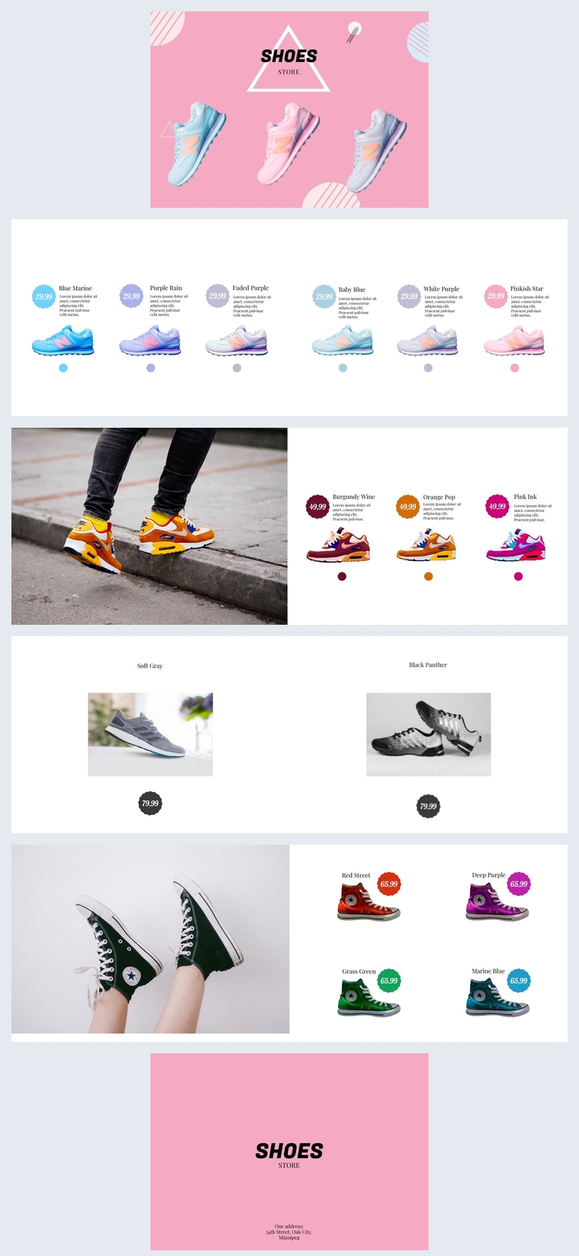 Women Shoes Catalog Template Retail and Online Flipsnack