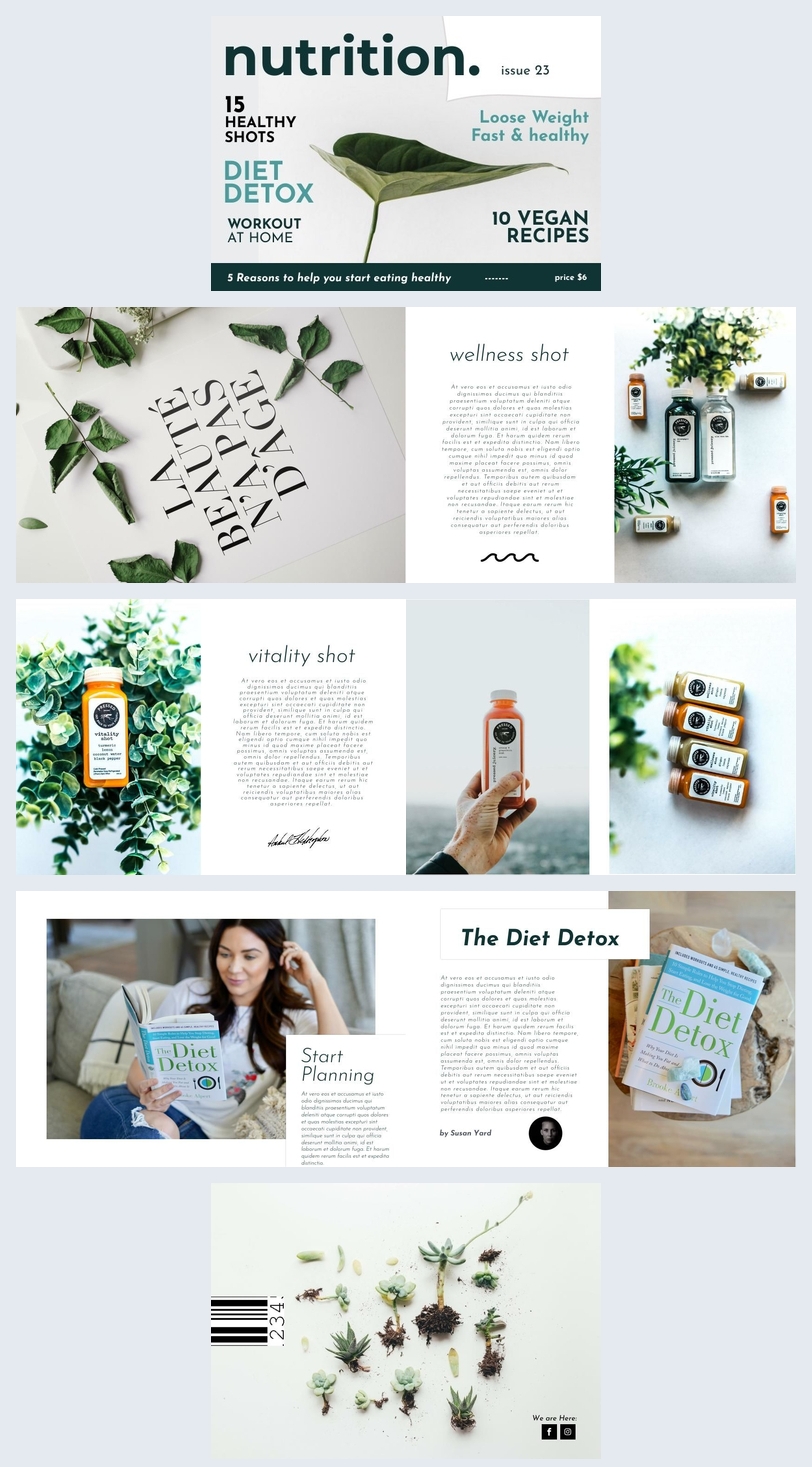Free Health Magazine Template & Design Flipsnack