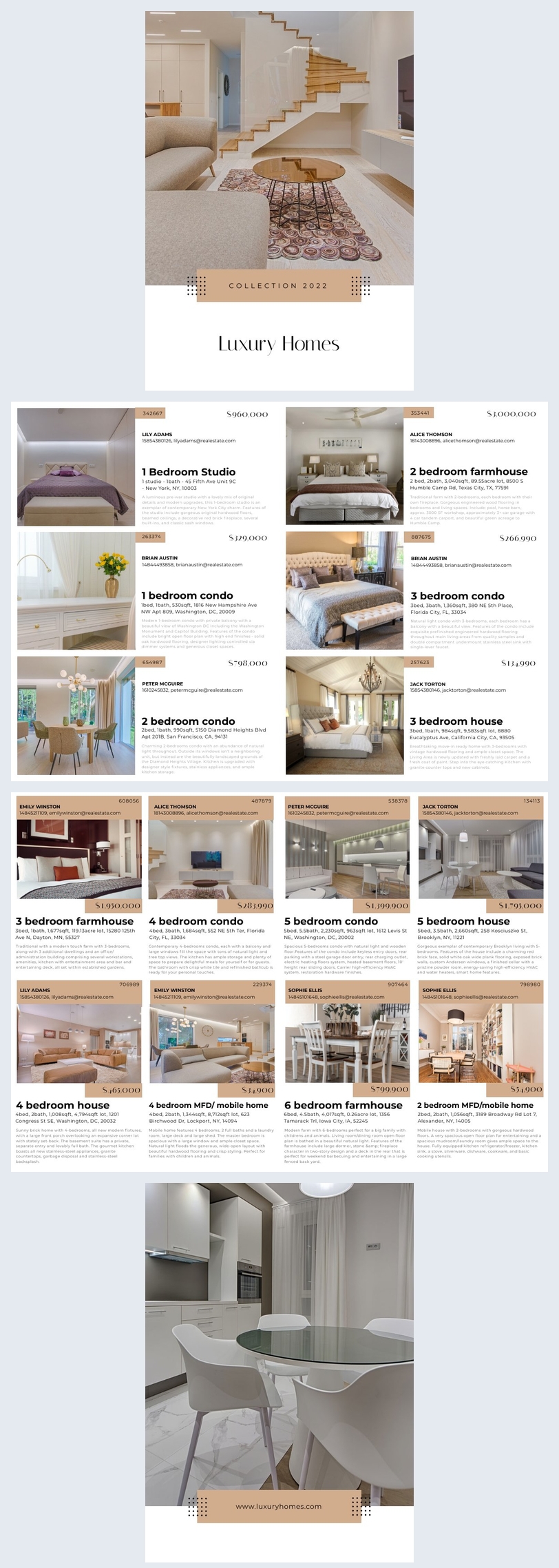 Luxury Automated Real Estate Booklet Template Flipsnack