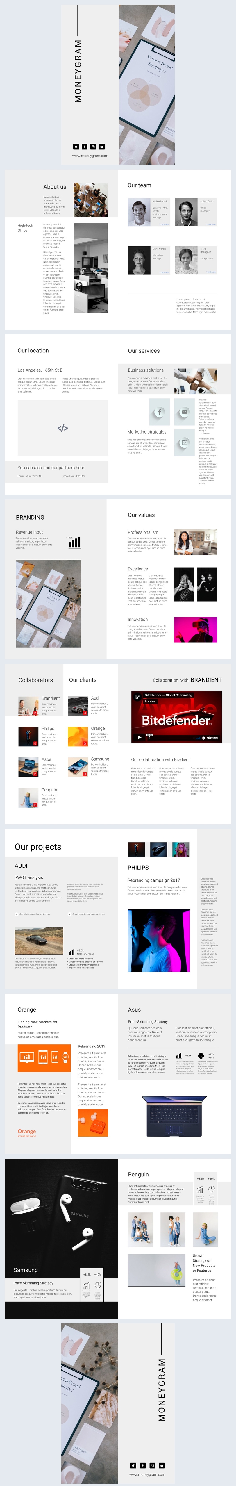 Customizable Business HTML5 Flipbook Template Flipsnack