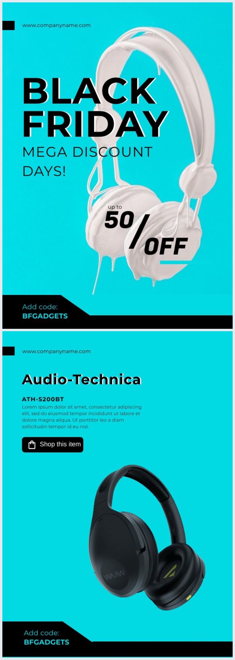 Interactive Black Friday Sale Flyer Template Flipsnack