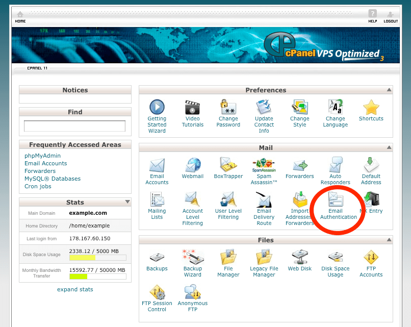 Setting up SendLoop DKIM and SPF on a Cpanel/WHM server