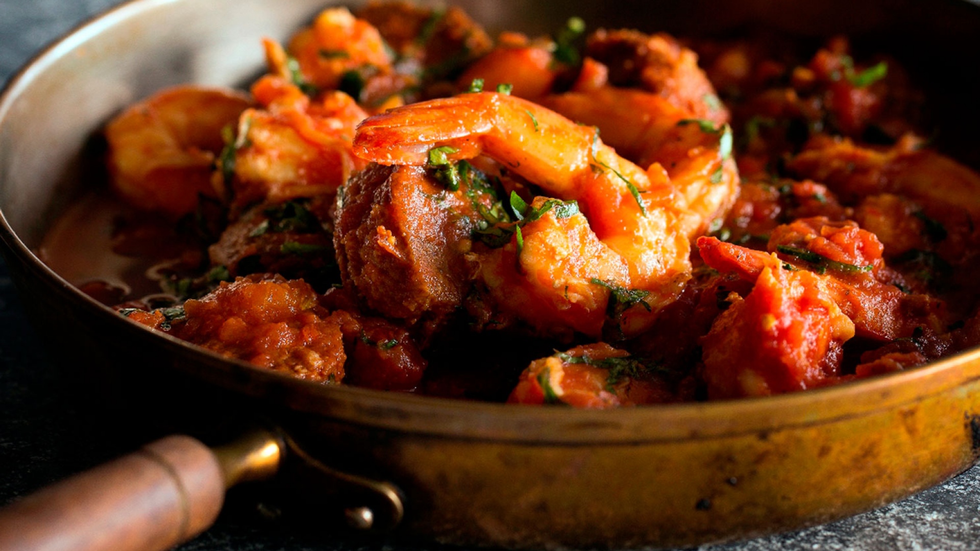 Make Mark Sargeant's speedy king prawn and chorizo Recipes Foodism