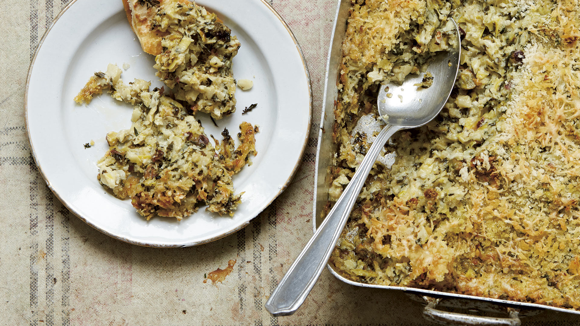 Make Emma Spitzer's artichoke gratin Recipes Foodism
