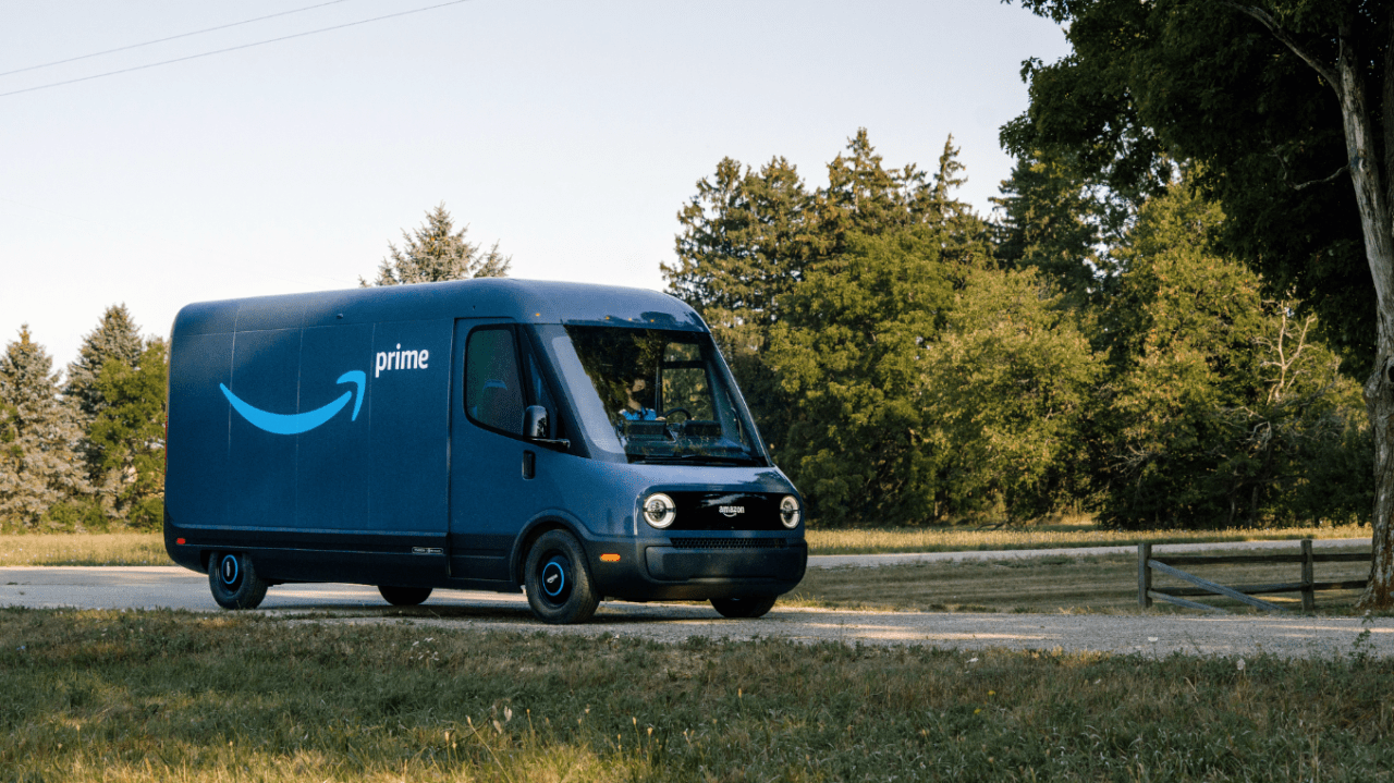 Revelan la nueva flota de eléctricas de reparto de Amazon