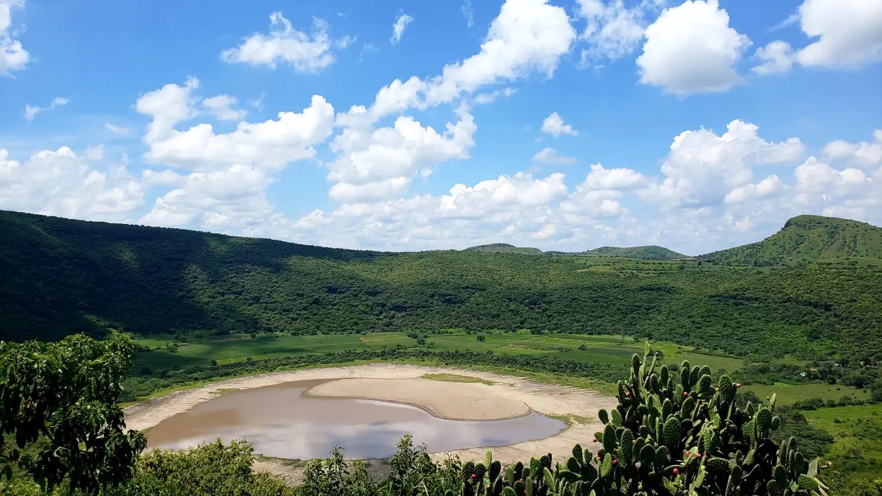“7 Luminarias” los cráteres volcánicos en Guanajuato que debes visitar