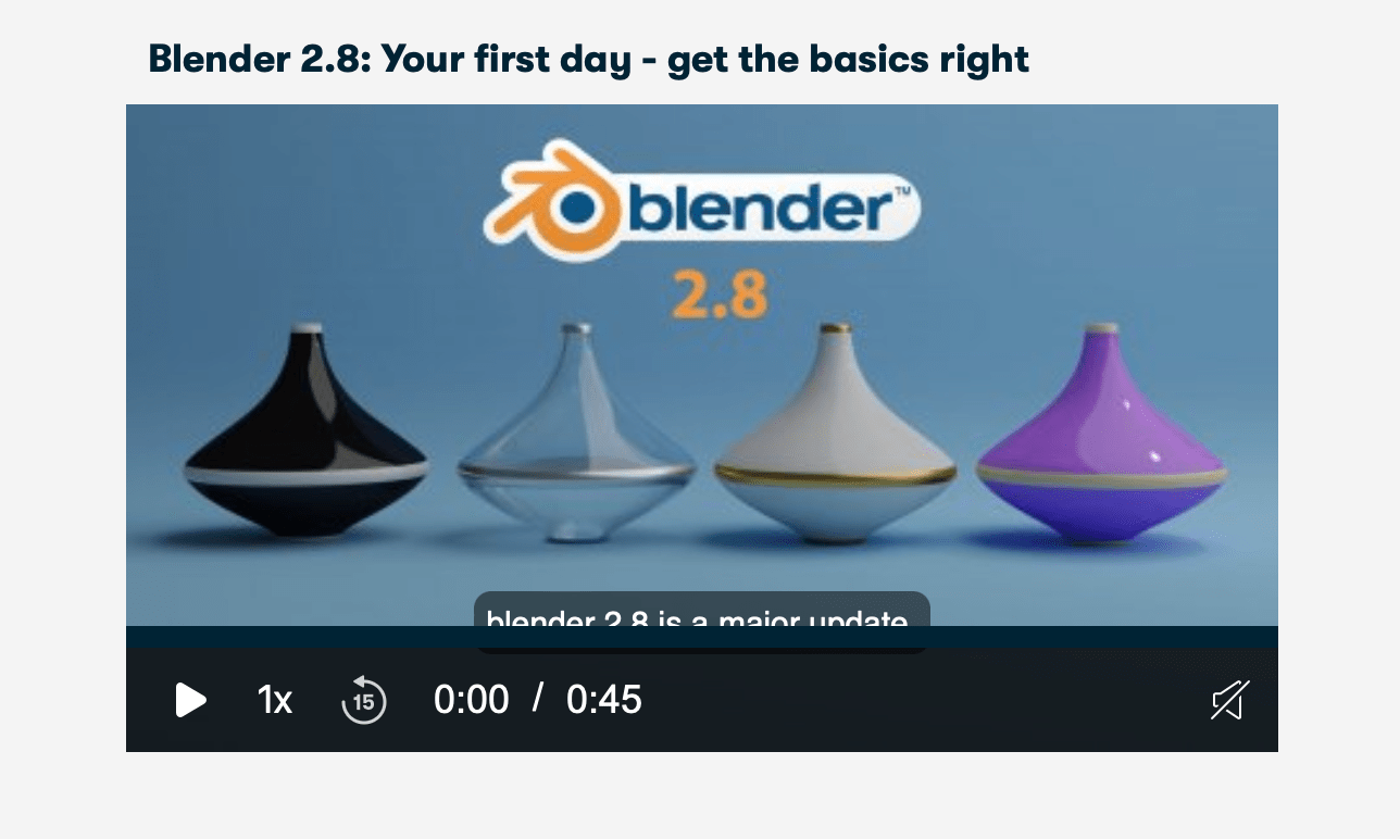 15 Amazing Free Online Blender 3D Courses & Tutorials The Fordham Ram