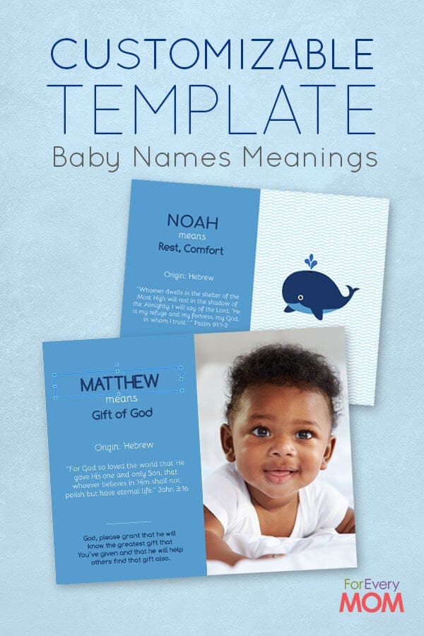 100 Cute Baby Boy Names With Meanings And Scripture