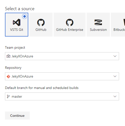 How to deploy and host a Jekyll website in Azure blob storage using a