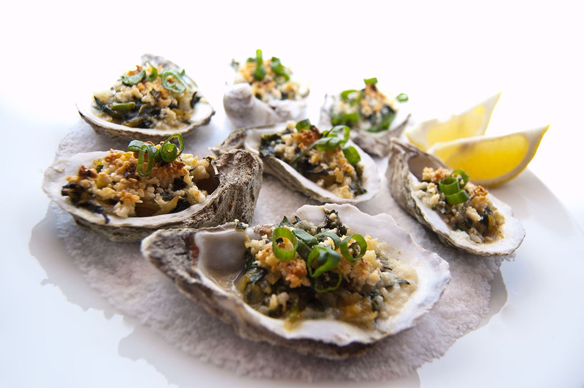 What are Oysters Rockefeller?