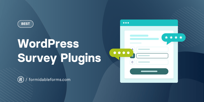 6 Best WordPress Survey Plugins (2020) Formidable Forms