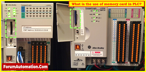 What is the use of memory card in PLC? - PLC (Programmable Logic