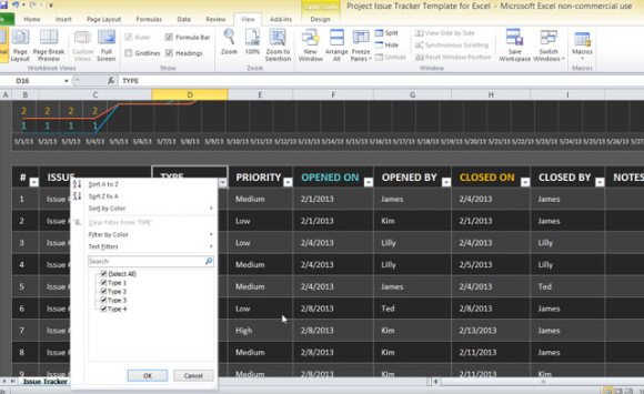 What are the components of an. Project Issue Tracker Template For Excel