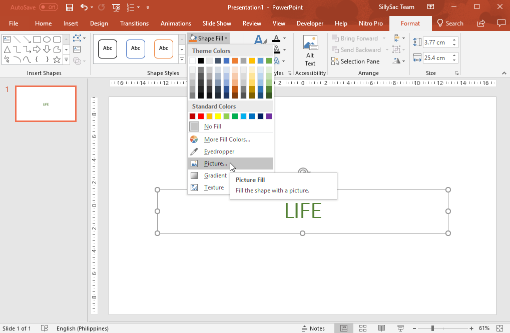 How to put a background image in a powerpoint 2004 template dareloown