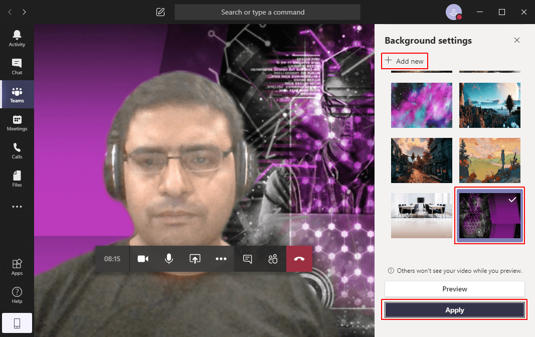 How to Change Microsoft Teams Backgrounds