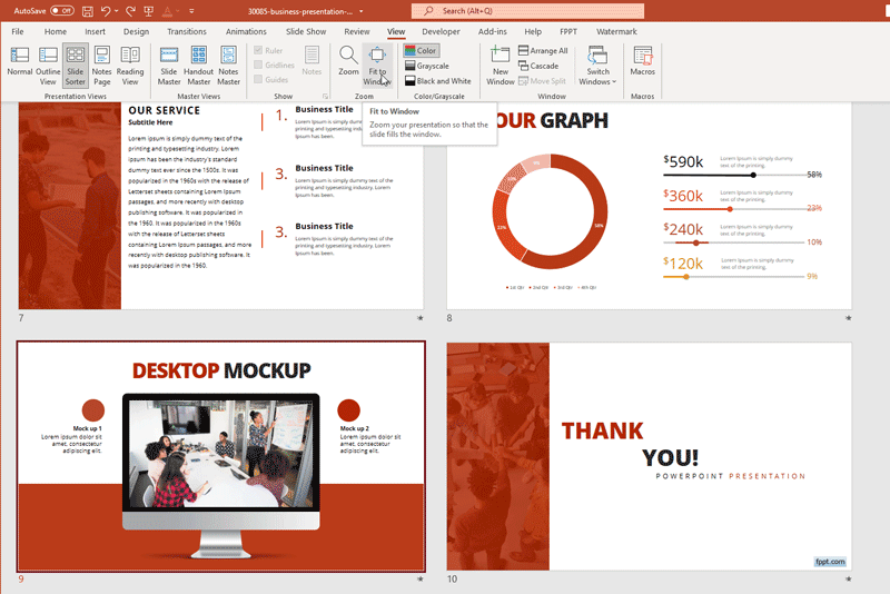 PowerPoint Slide Sorter What it is and How to use it