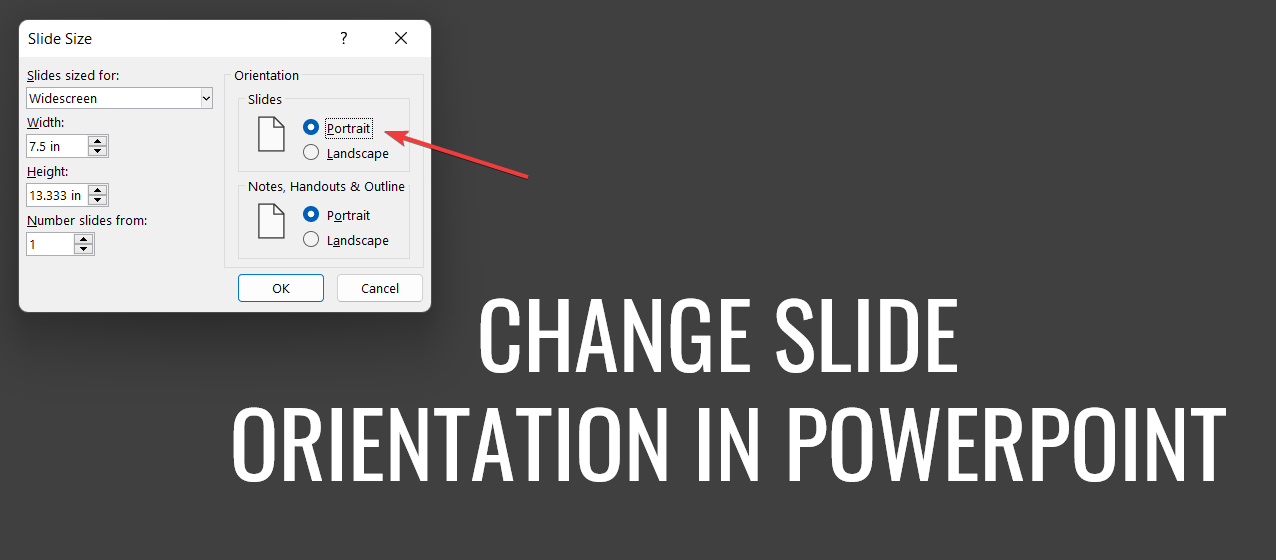 How To Change Slide Orientation in PowerPoint