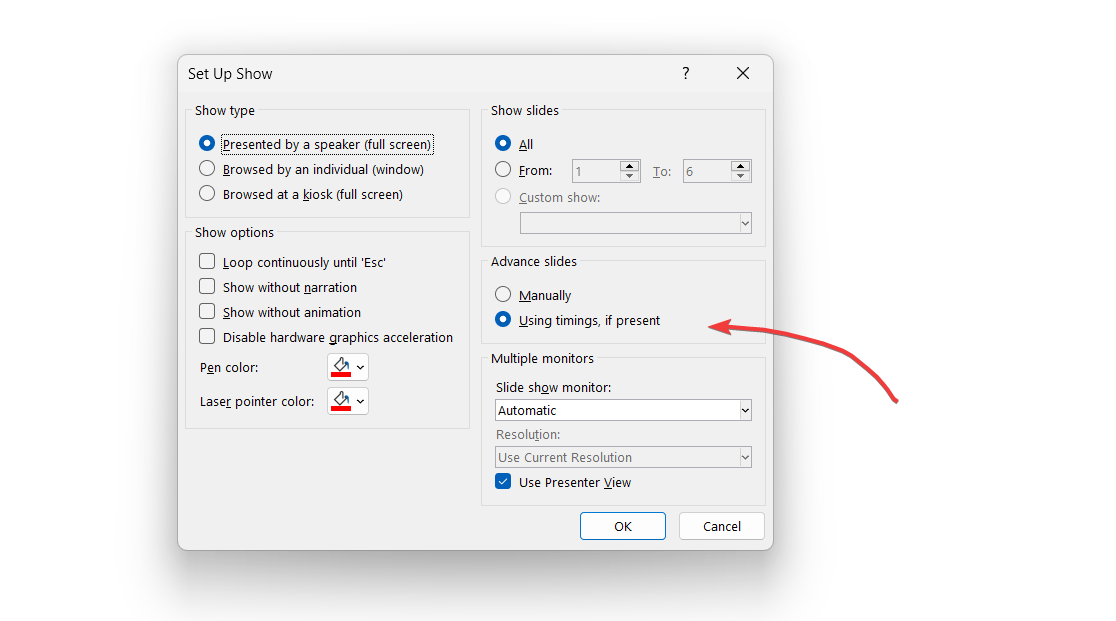 How to Set Up an Automatic Slideshow in PowerPoint