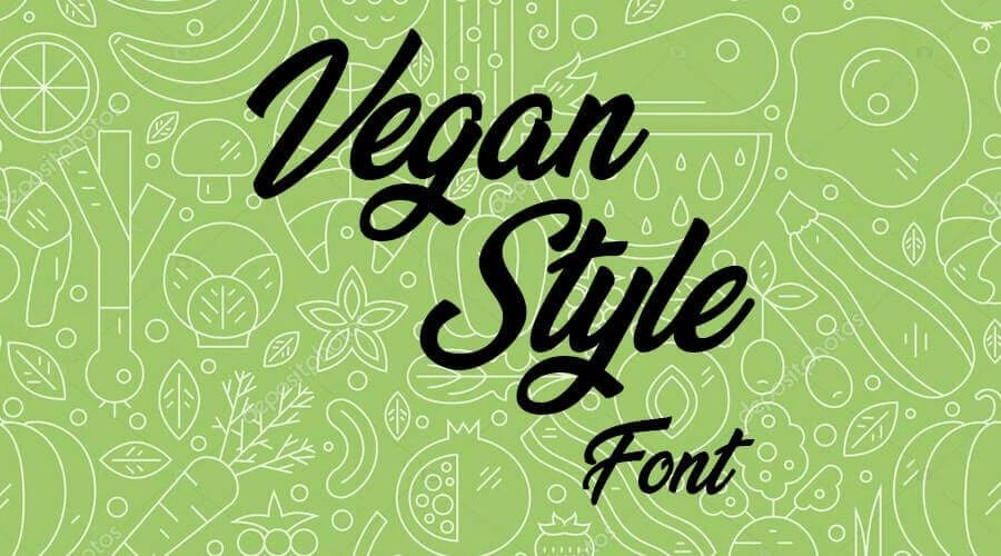 Vegan Style Font Download for Free Free Fonts Vault