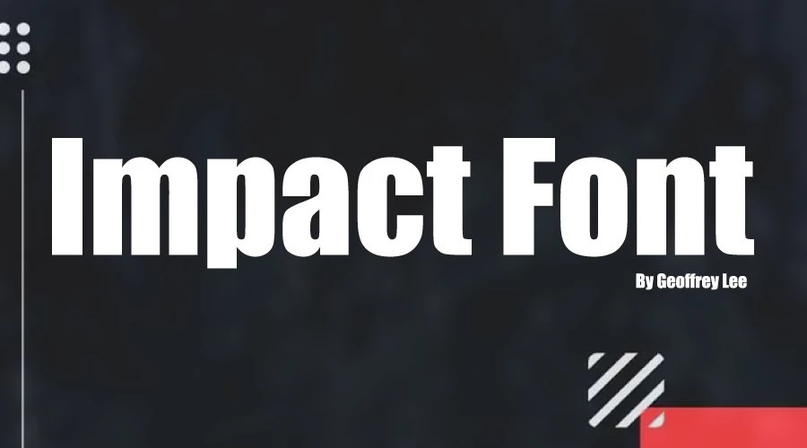 The Impact Font Free Download Free Fonts Vault
