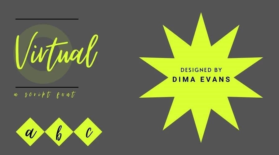 Virtual Script Font Free Download Free Fonts Vault