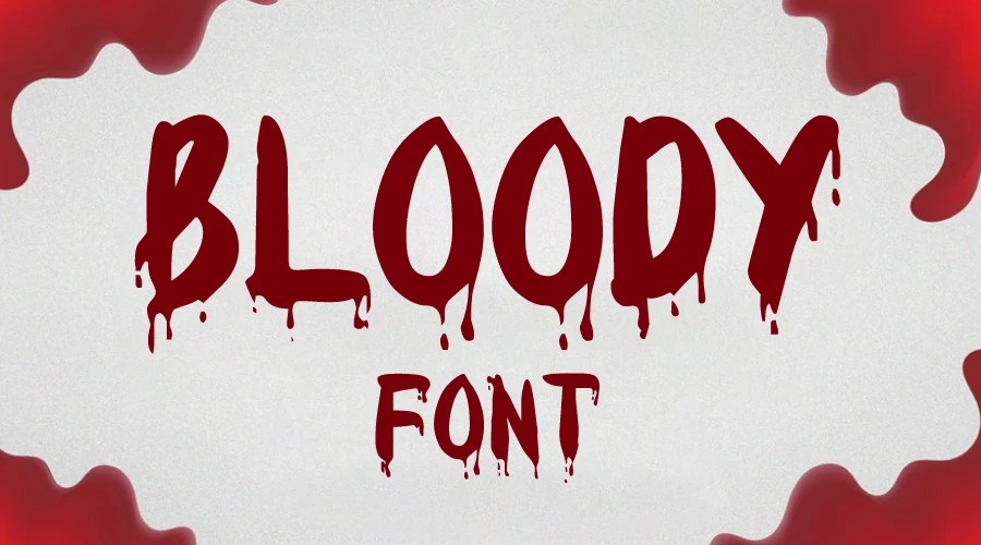 Blood Fonts Free Download Free Fonts Vault