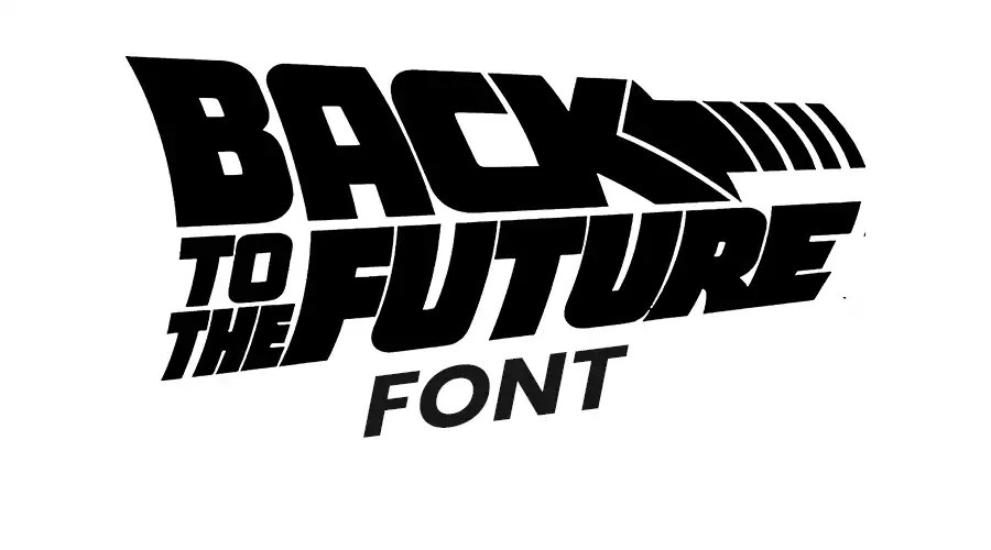 Back to the Future Font Free Fonts Vault