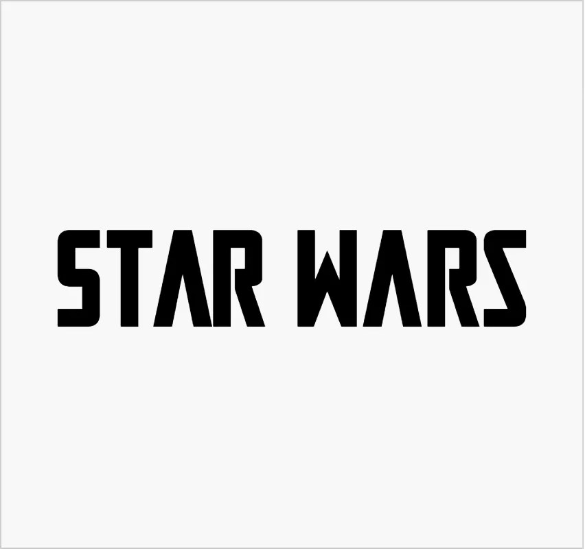Star Wars Font Free Fonts Vault