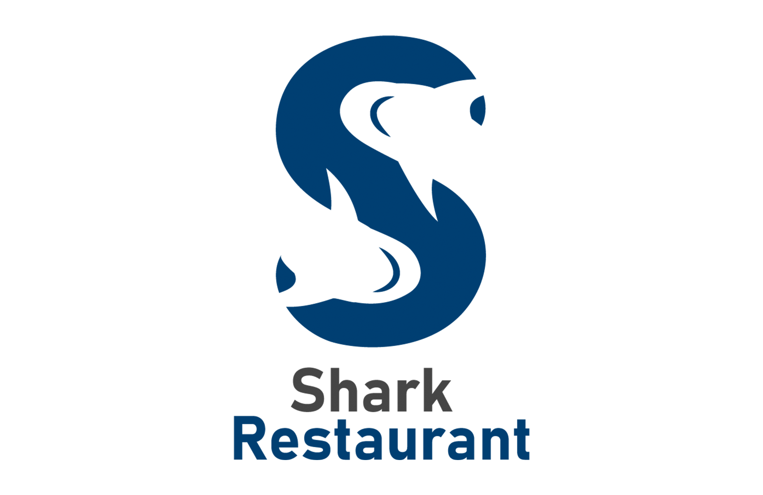 Shark Restaurant Logo Фрилансер Николай Поляков nickolaywd