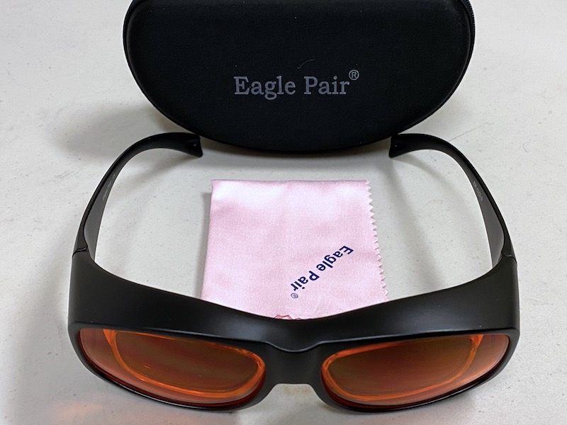 Eagle Pair® 190540nm + 610760nm DUAL BANDWIDTH Laser Safety Goggles