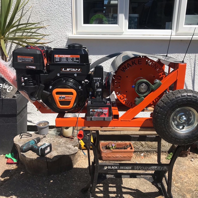 Wake Winch Ltd Orange Lazer