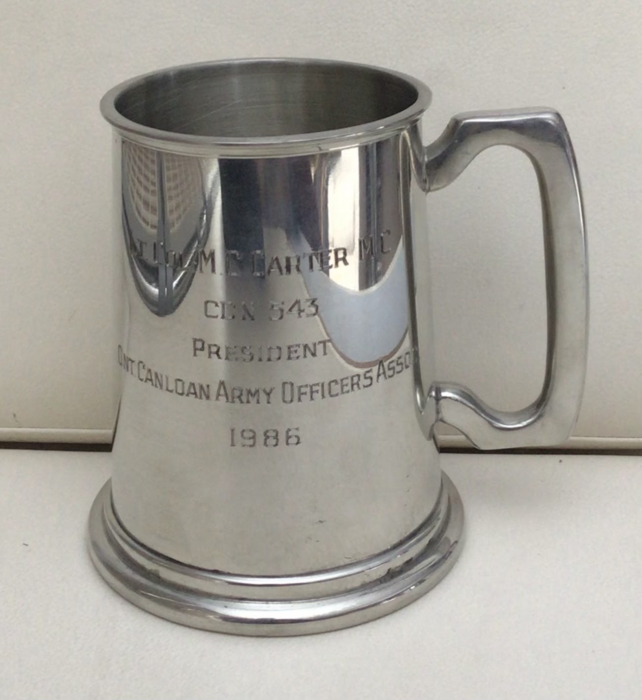 CanLoan English Pewter Mug