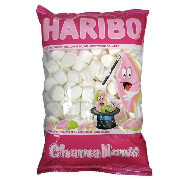 Haribo Chamallow Marshmallows 1kg Sack