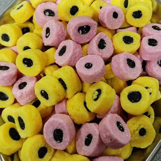 Coconut Rolls Liquorice Coconuts