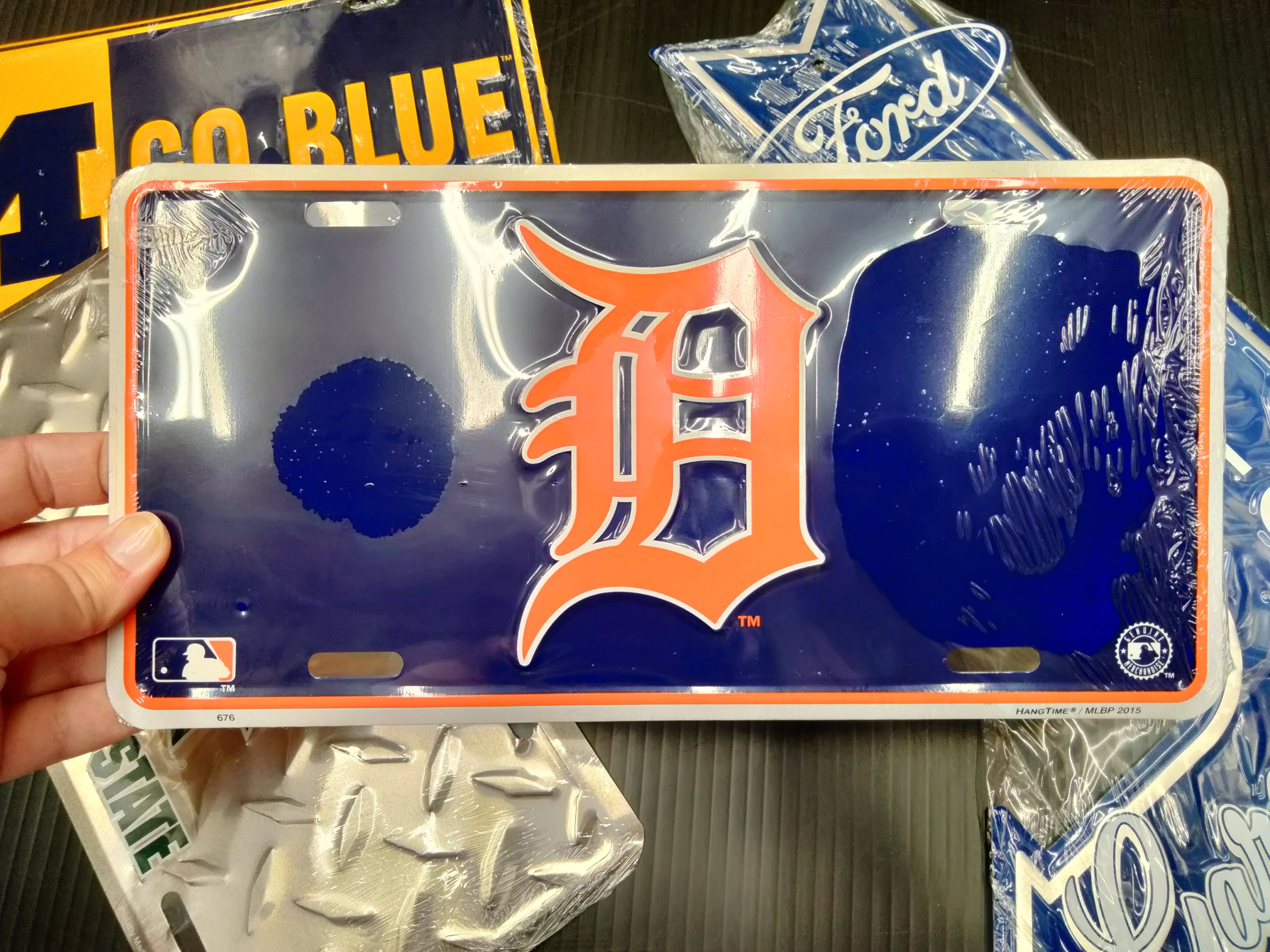Detroit Tigers License Plate / Detroit Vanity Plates