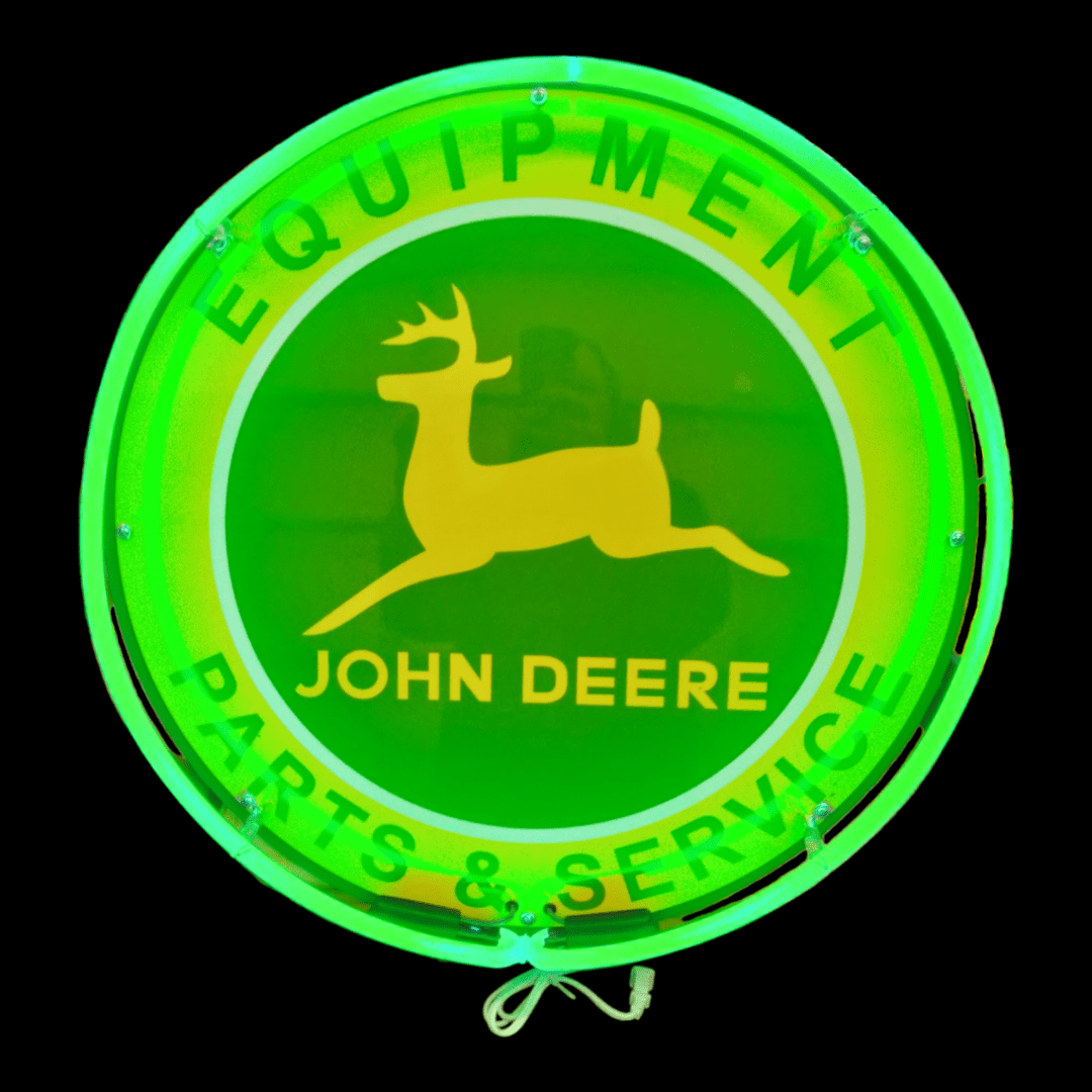 John Deere Neon Sign / Single Band/ Barn Neon / Farm Neon