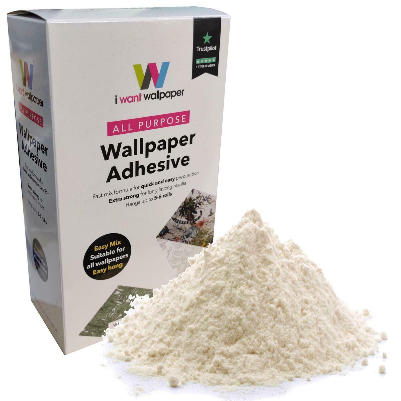 I Want Wallpaper All Purpose Wall Paste Adhesive Paper Glue Hangs upto