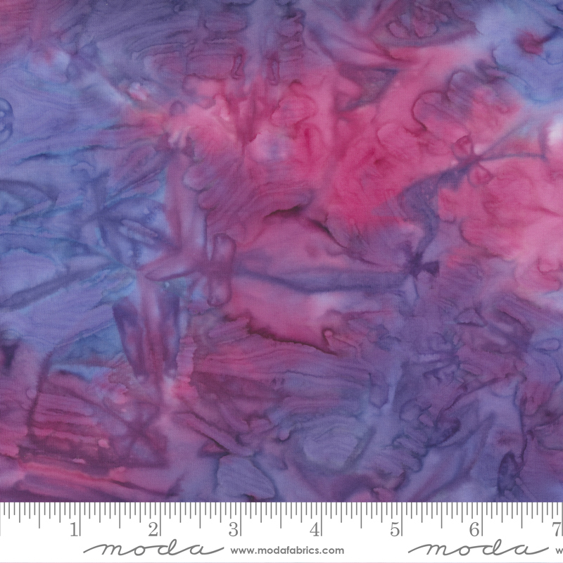 Bossa Nova Batiks by Moda Watercolour Grape