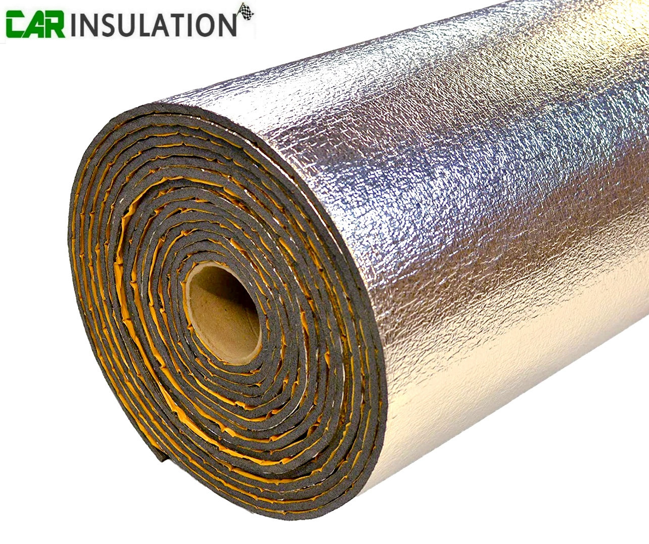 5m² Automotive Insulation GMXPE FOAM (6MM) Mat Foil Faced Self Adhesive