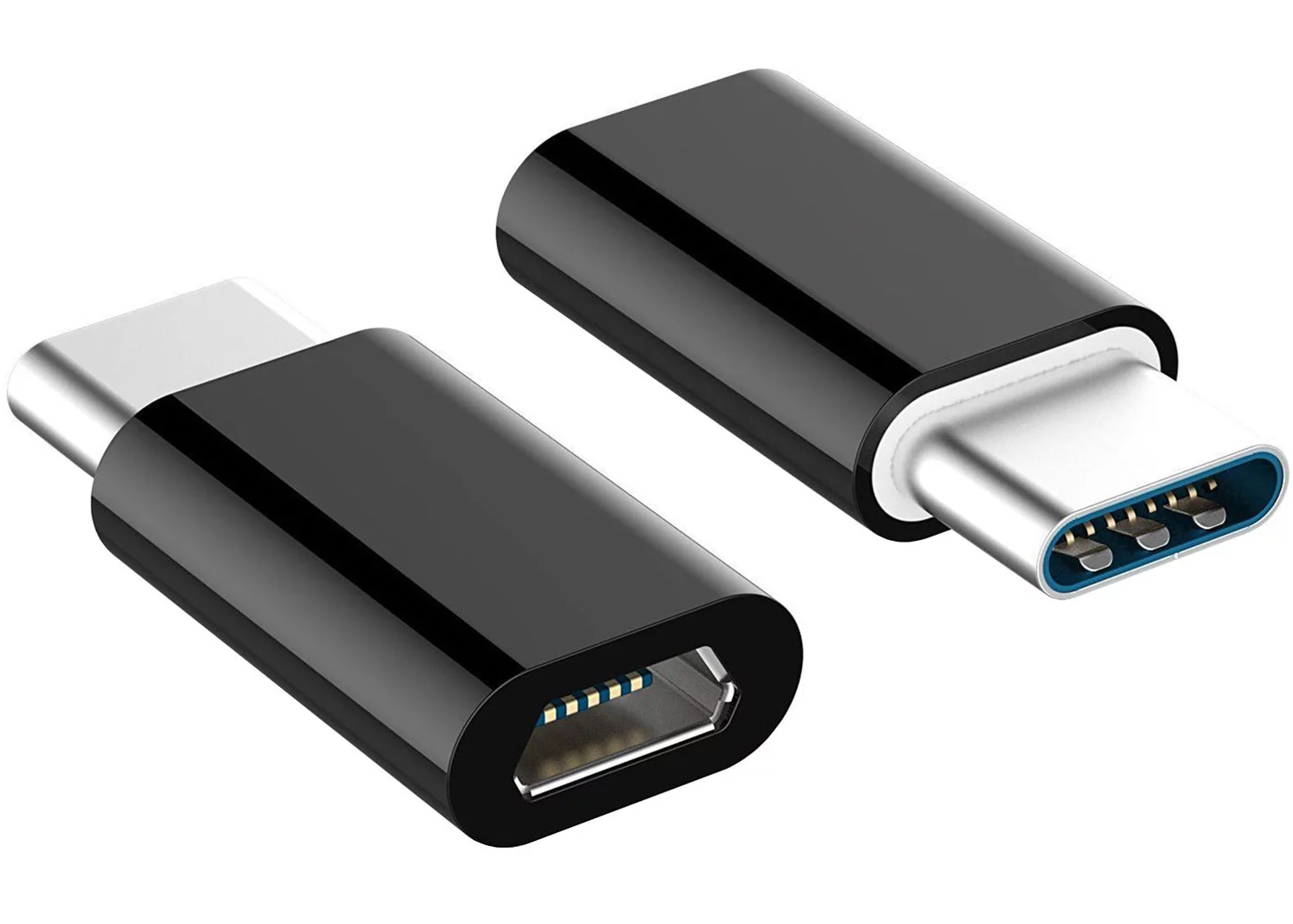 Micro USB Female to USB C Male Adapter